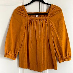 J. Crew Burnt-Orange Top